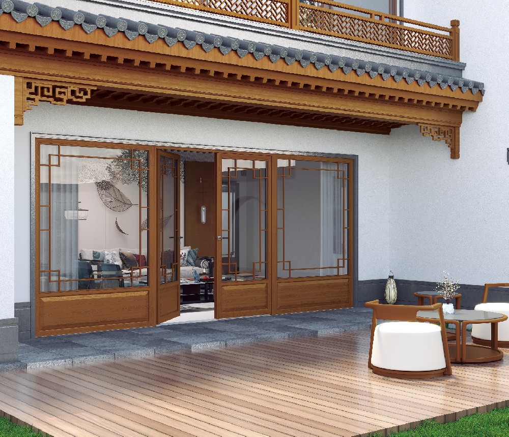 70中式实木窗（门）